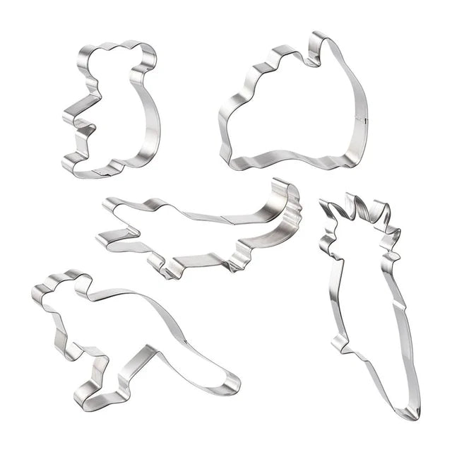 Professional Bakery Cookie Cutter Set of 5
