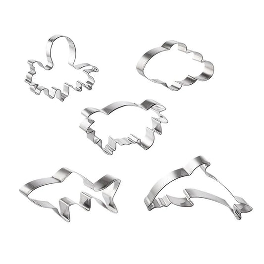 Professional Bakery Cookie Cutter Set of 5